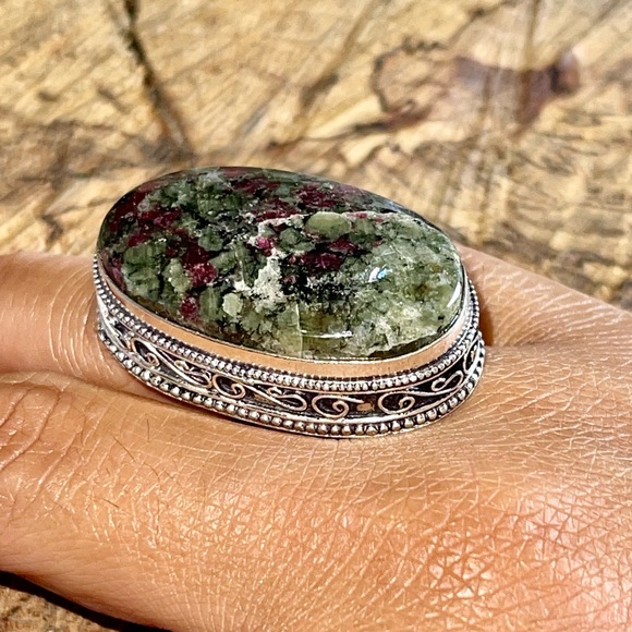 Eudialyte Ring Size 8 - Picture 5 of 9